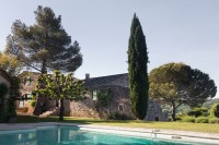 La piscine vue du plongeoir